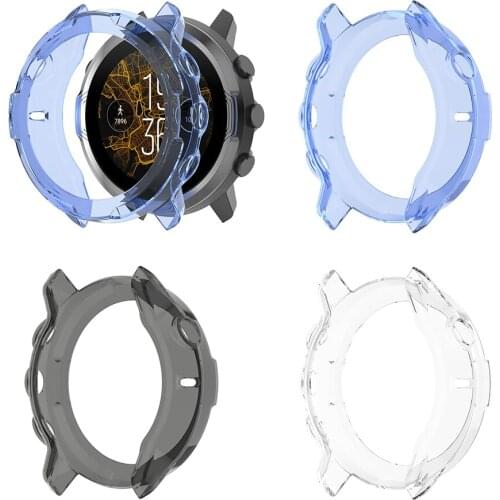 Smart Bracelet TPU Case Smart Watch Housing Frame Cover Shell Protector Replacement for Suunto 7 Smartwatch Accessories