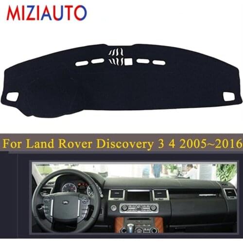 Dashboard Cover For Land Rover Discovery 3 4 2005~2016 LR3 LR4 L319 2006 2007 Dashmat Mat Sun Shade Cover Carpet Car Accessories