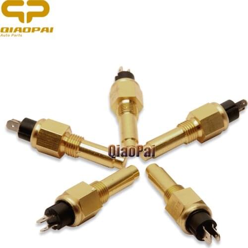3W 6-24V Water Temperature Sensor 3/8NPT 1/2NPT M16 x1.5 M14 x1.5 Thread Water Temperature Gauge Alarm Sender For Car Boat