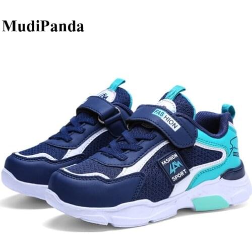 MudiPanda Kids Sneakers Soft Bottom Breathable Kids Autumn Non-Slip Childrens Shoes For Boys Casual Travel Sport Footwear