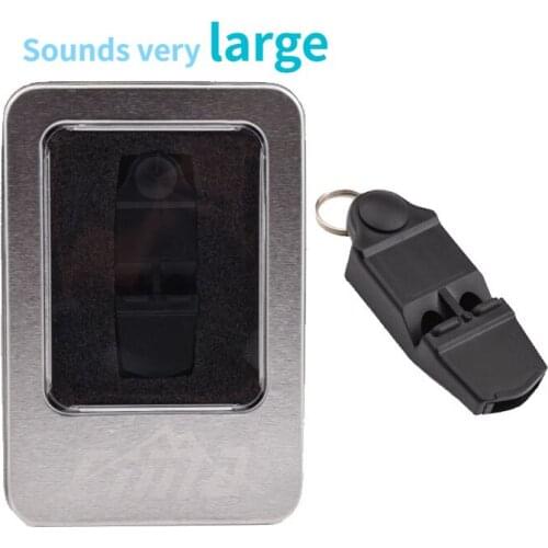Football Whistles Professional Military Gift Box Soccer Referee Whistle Basketball Volleyball Handball Outdoor Hiking Gear