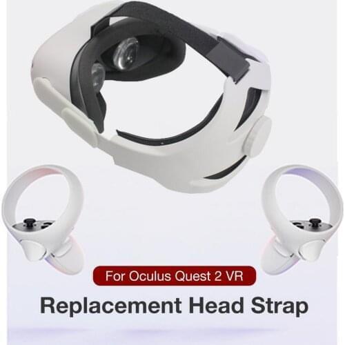 VR Head Strap For Oculus Quest 2 VR Helmet Belt Adjustable Headband Head Reduced Pressure Fixing Strap For Quest2 VR Accessories