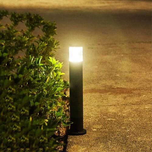 Thrisdar 7W 60CM Acrylic Bubbles LED Pathway Lawn Bollard light Landscape Road Pathway Pillar lawn lamp Aluminum Post Light