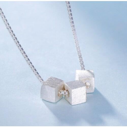 L&P New fashion Sweet Sugar 925 Sterling Silver Necklace For Women Hot sale Pendant Necklace Jewelry Wholesale