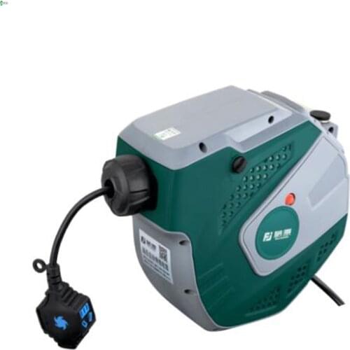 FUJE03-215 Automatic Telescopic Electric Drum Plug Wire Reel Cable Retractor Air Drum Winder Cable Take-up