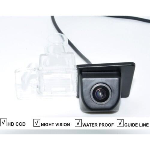CCD Car Rear View Reverse Camera For Hyundai ELANTRA 2011 KIA CEED Europen Backup Parking Assist Camera Guide Line Night Vision