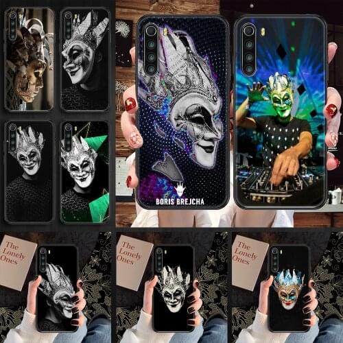 DJ Boris Brejcha Phone case For Xiaomi Redmi Note 7 7A 8 8T 9 9A 9S 10 K30 Pro Ultra black tpu waterproof painting funda art