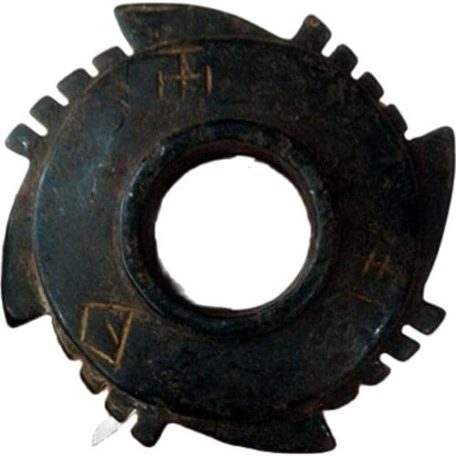 Hongshan Culture Jade Antique Miscellaneous Collection Iron Stone Meteorite Wind-fire Wheels Imitate Ancient Artifacts