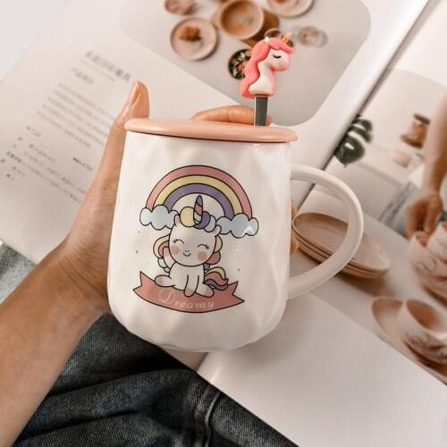 Handmade Nordic Coffee Mug High Quality Ceramic Creative Cute Spoon Coffee Mug reusable travel Kupa Bardak Home Drinkware DL60MK