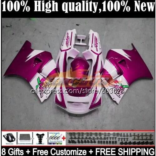 Body For SUZUKI RGV250 RGVT-250 VJ 23 98 RGVT250 19CL.144 RGVT RGV 250 SAPC VJ23 97 98 RGV-250 1997 1998 OEM Fairing Rose Pink
