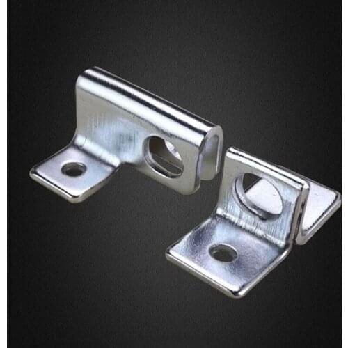 Small Nose button external box lock luggage buckle x10