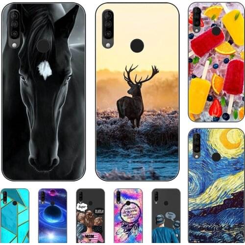 Fashion Bumper Cute Case For Wiko View 3 Pro Wiko View 3 Lite Case Soft Silicone Cat Horse Flower Cover Back Shell