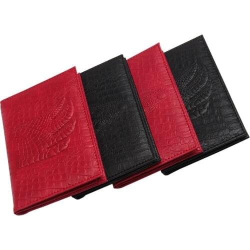 2020 Now PU Leather Crocodile Pattern Russian Drivers License Cover For Car Driving Documents Cover of The Passport