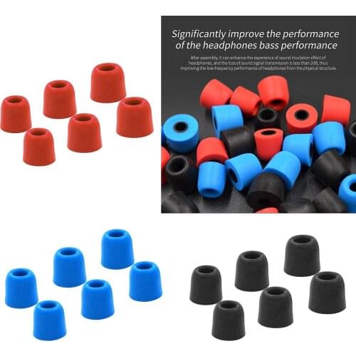 Foam Cover Ear Pads Ear Tips Noise Isolating for In Ear Wireless Earphones