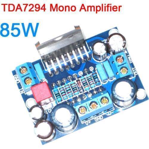 DYKB TDA7294 mono POWER Amplifier Board 85W Audio BTL Amp Assembled Board Original IC TDA 7294