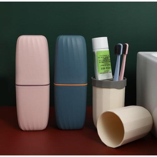 Portable Toothbrush Holder Box Outdoor Travel Camping Toothbrush Storage Organizer Case Bathroom Accessories Toothpaste Box
