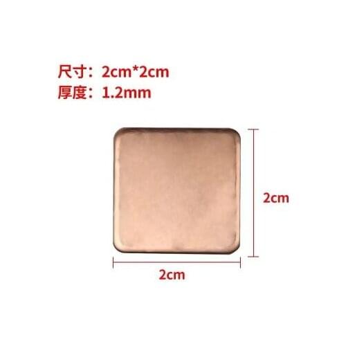 10pcs/lot Heat Sink Cooling Radiator copper slice radiator for phone repair