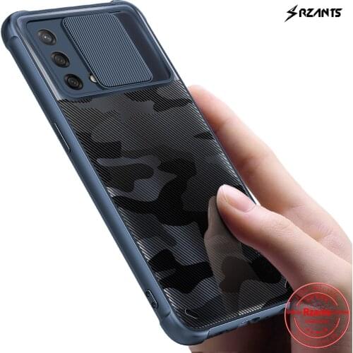 Rzants For OPPO A74 4G OPPO F19 Case Soft [Camouflage Lens] Lens Protection Function Slim Thin Clear Cover