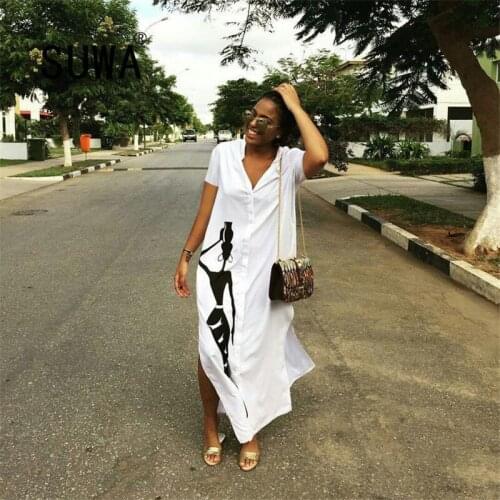 SUWA White Summer Dresses