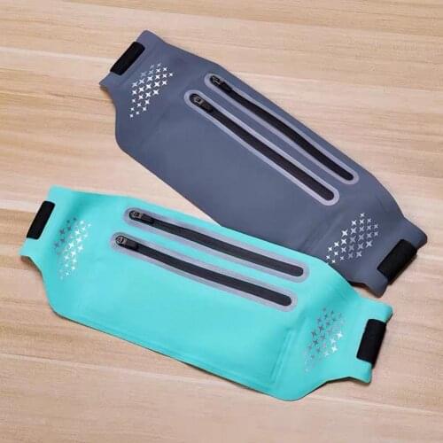 Waterproof Durable Waist Bag Portable Convenient Folding Jogging Belt Pack Multifunctional Sports Pocket Fanny Pack for Outdoor
