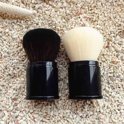 Retractable Makeup Brushes Foundation Face Brush Soft Face Blush Black Brush Professional Cosmetics Make Up Tools for Beginner