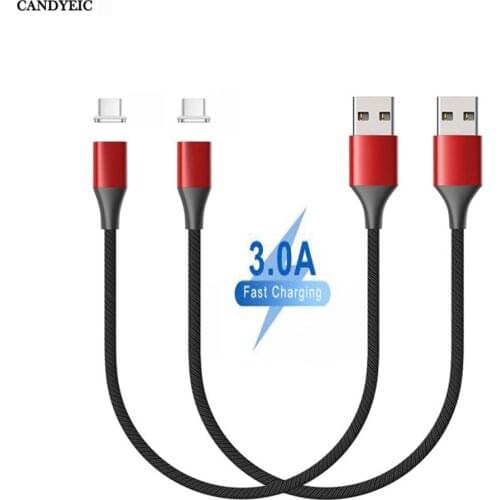 CANDYEIC USB C Chargers Magnetic Cable for Samsung Galaxy A9 Star Charging Cable Type C usb c magnetic
