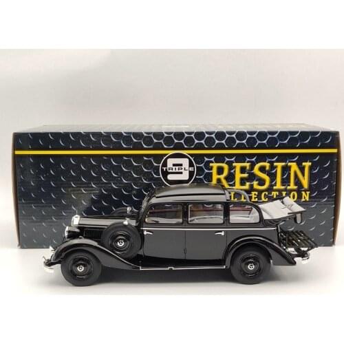 1:18 Triple9 For M~des-B~nz 260D W138 Pullman Landaulet 1936 Black 1800103 Resin Models Limited Edition Auto Toys Car Collection