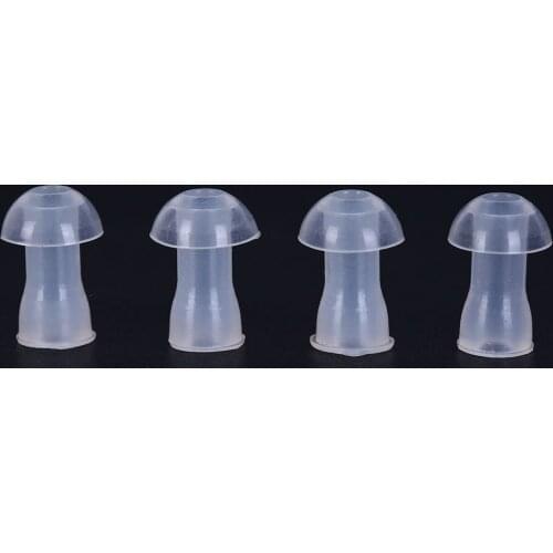 15/10/6MM 4PCS/lot Hearing Aid Domes Ear Plugs Ear tips for Hearing aids Nose/Ear Clips