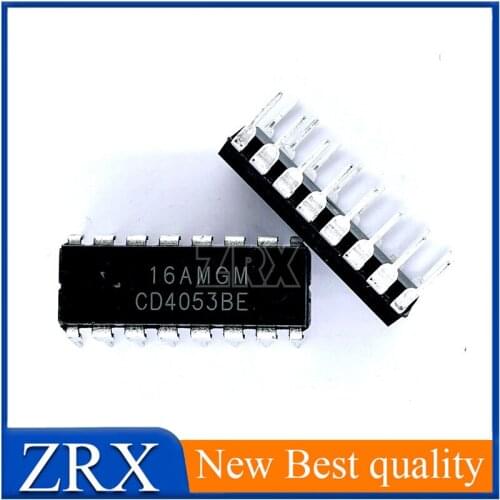 5Pcs/Lot New CD4053BE DIP16 Integrated circuit IC Good Quality In Stock