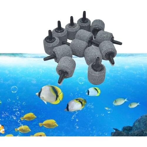 Aquarium Fish Tank Air Bubble Stone Oxygen Pump Aerator Increasing Air Bubble Item Pond Pump Hydroponic Oxygen Supply Stone