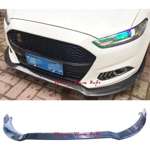 Car Front Bumper Lip spoiler Splitter For Ford Mondeo Front Shovel 2013 2014 2015 2016 2017 2018