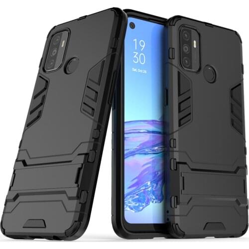 Kickstand Case for oppo a53 a53s 2020 case Shockproof Armor TPU + PC Tough Cover For on orro appo a 53 s 53s para funda Coque