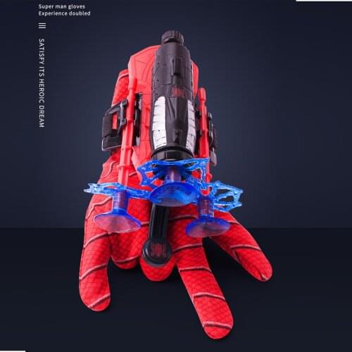 Kids Plastic Cosplay Glove Hero Launcher Wrist Toy Set Funny Childrens Educational Toys