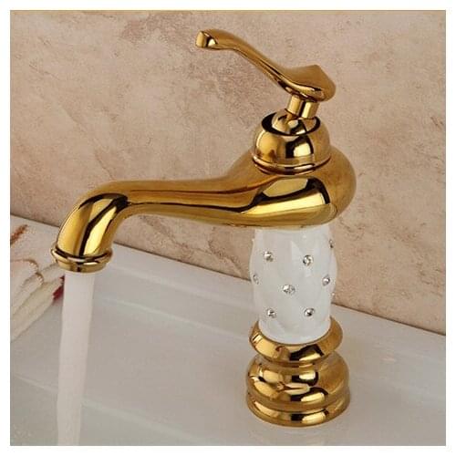 Ceramic gold bathroom mixer tap of hot cold polished chrome bathroom mixer tap with solid brass basin faucet