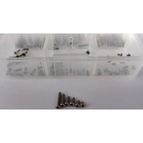 140pcs M1.6 Torx T&TX Socket Countersunk Head Screw Flat Bolt Assorment Set Free Shipping