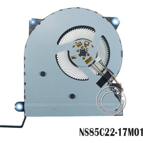 Laptop CPU Cooling Fan NS85C22 -17M01 DC5V 0.50A -17J05 4PIN for ASUS YX560U R562UD F560UD X560UD 13NB0IP0P01021