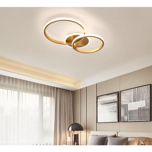 Square&Round Home Chandeliers Light Modern Led Ceiling Light For Bedroom Dining room Living room Kitchen Ceiling Light Fixtures