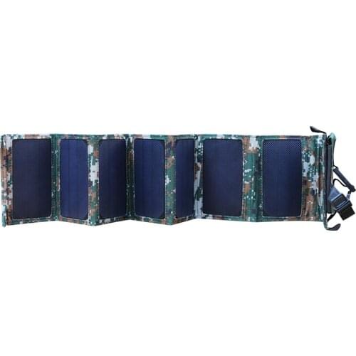 BOSSCAT AY-S010 10W Portable Outdoor Highly Efficient Sunpower Foldable Solar Panel with USB Port