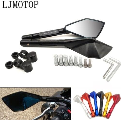 Motorcycle Mirrors Moto Side Rearview MirrorsCNC aluminum For Aprilia CAPANORD 1200 CAPONORD / ETV1000 DORSODURO 1200 750