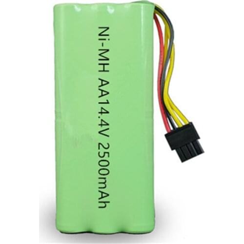 1pc 14.4v 2500mah Ni-mh 14.4v AA Nimh Rechargeable Battery for X600 ZN605 ZN606 ZN609 To Sweeping Robot Battery R1-L081A L083B