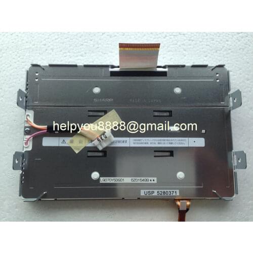 New Original A+ Car TFT LCD Monitors by LQ070Y5DG01 LCD Display For Range Rover (2006) & Discovery 3 & Range Rover Sport 4.2