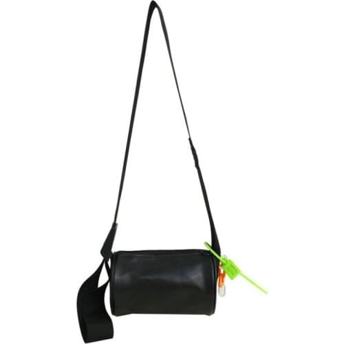 The New Luxury Brand Designer Female Handbags Cylinder shoulder bag messenger bag male PU leather bucket bags women