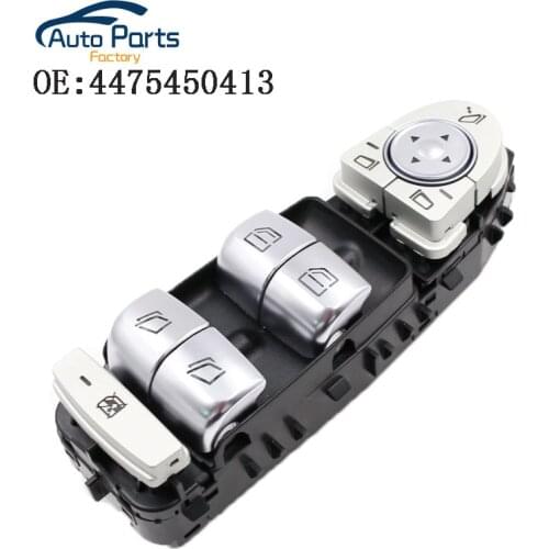 New Black Color Right Power Window Mirror Switch For Mercedes Benz Viano W447 4475450413 A4475450413