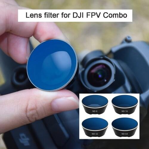 Drone Lens Filter For DJI FPV Combo Neutral Density Filter ND 4 8 16 32 64 UV CPL Camera Profissional HD Filters Accessories