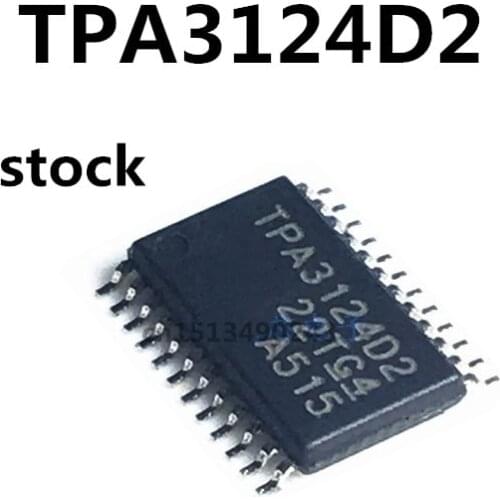 Original 2PCS / TPA3124D2 TSSOP-24