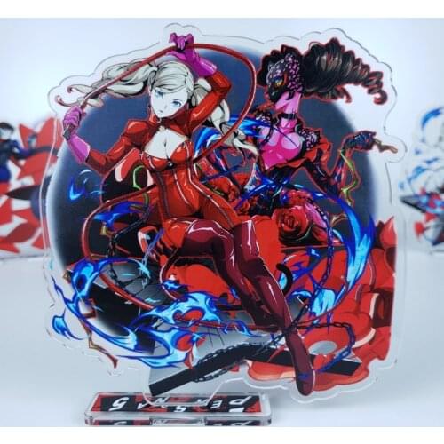 Persona 5 Anne Takamaki Futaba Sakura Ren Amamiya Anime Acrylic Stand Figure Desktop Decoration Collection Model Toy Gifts