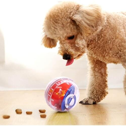 Pet Food Leaking Ball Snack Feeding Dog Ball Toy Bite-resistant Puzzle Pet IQ Treat Ball Intellectual Improvement Tumbler Toy