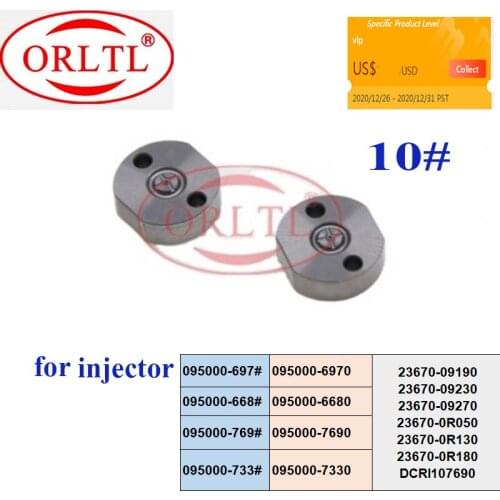 ORLTL Control Valve 10# valve set for DCRI107690 23670-0R050 23670-0R130 23670-0R180 23670 -09190 23670-09230 23670-09270