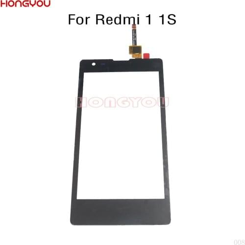 Touch Screen Sensor LCD Display Digitizer Front Outer Glass Front Panel 4.7" For Xiaomi Redmi 1 1S