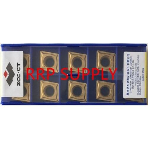 CCMT120404-HM/ CCMT120408-HM, YBC251 carbide inserts,CVD coating, used for semi-finishing of steel, one box contains 10pcs